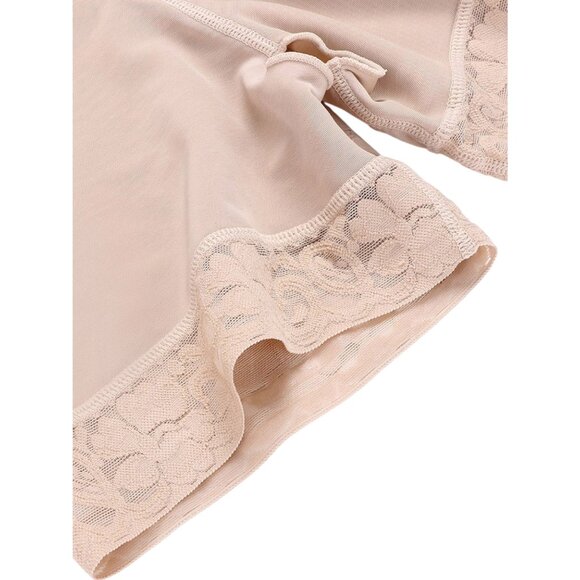 Mid-Thigh Post-Surgical Body Shaper Detachable Straps Open Crotch Buttock Lifter - Picture 5 of 8